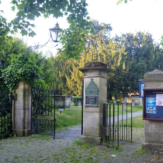 Gate Piers And Gates With Overthrow To North Side Of Churchyard Of Church Of St Michael