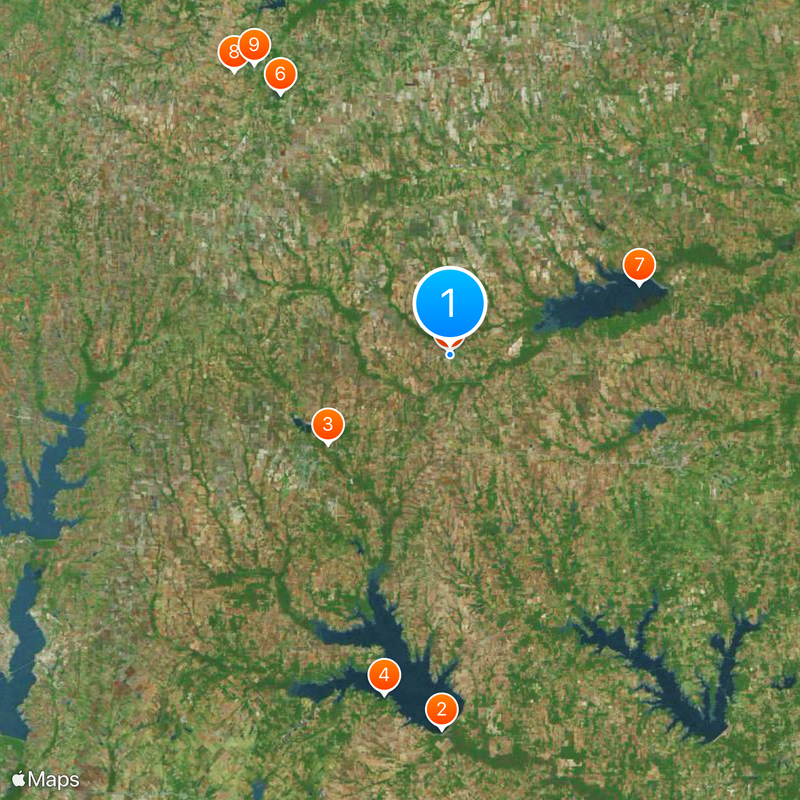 East Texas A&M University Map