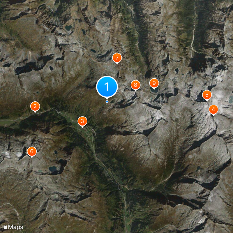 Felbertauerntunnel Map