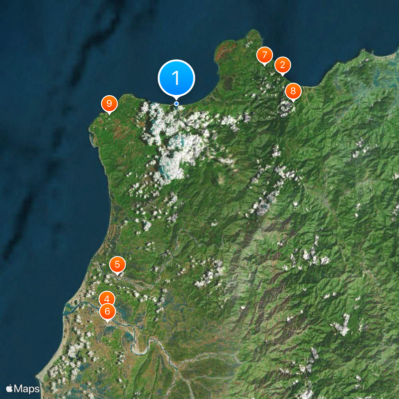 Bangui Wind Farm Map