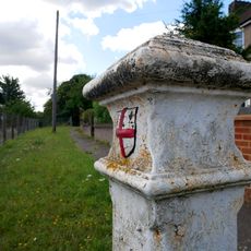 Post at North West Corner of Road at Junction with Dartford Road outside No 8
