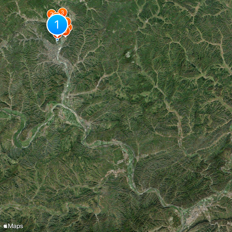 Chengde Mountain Resort and its outlying temples Mapa