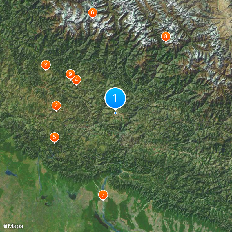Pithoragarh Map