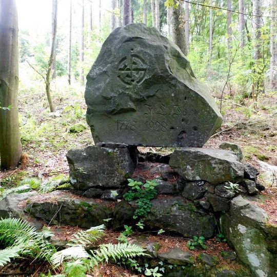 Pomník Friedricha Ludwiga Jahna pod Nevděkem