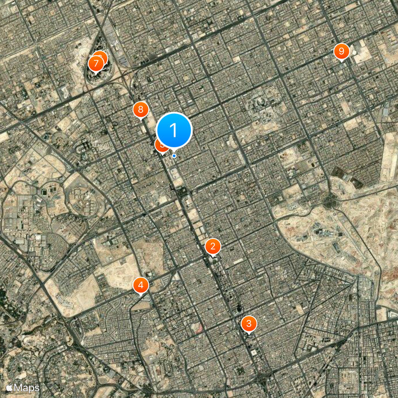 Ministry of Education Map