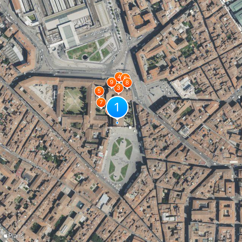 Basilica of Santa Maria Novella Map