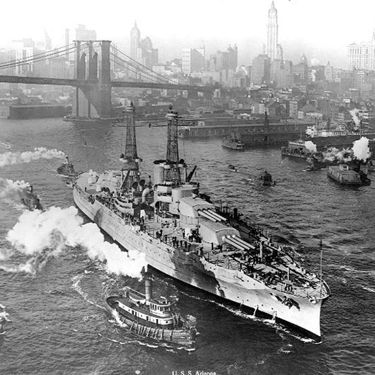USS Arizona, cuirassé