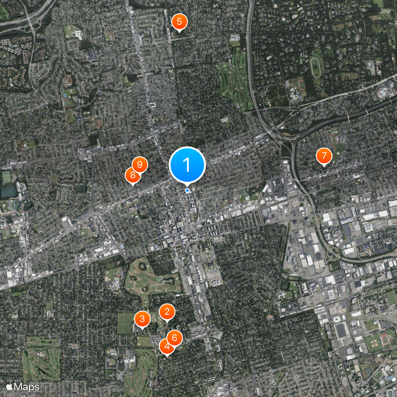 Mineola Map