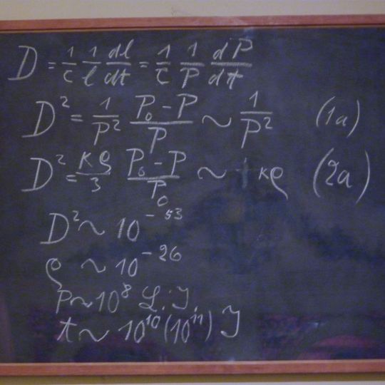 Einstein's Blackboard