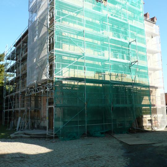 Ehemaliges Amtsgefängnis im Hof Heinrich-Zille-Straße 9a