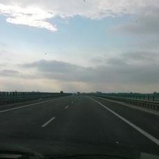 Motorway bridge near Sługocin