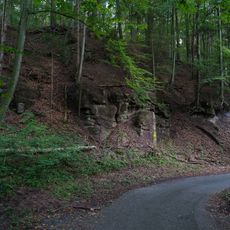 Felsen des unteren Stubensandsteins