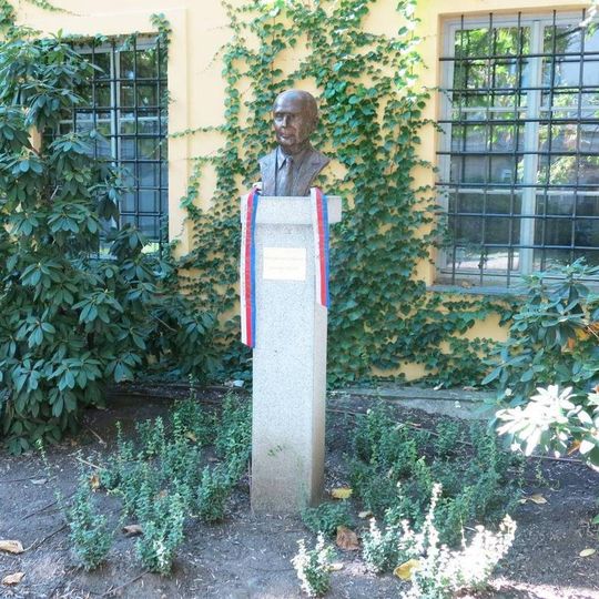 Bust of François Mitterrand