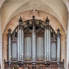 Pipe organ of the Saint Amantius church in Rodez
