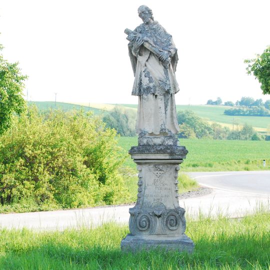 Figurenbildstock heiliger Johannes Nepomuk