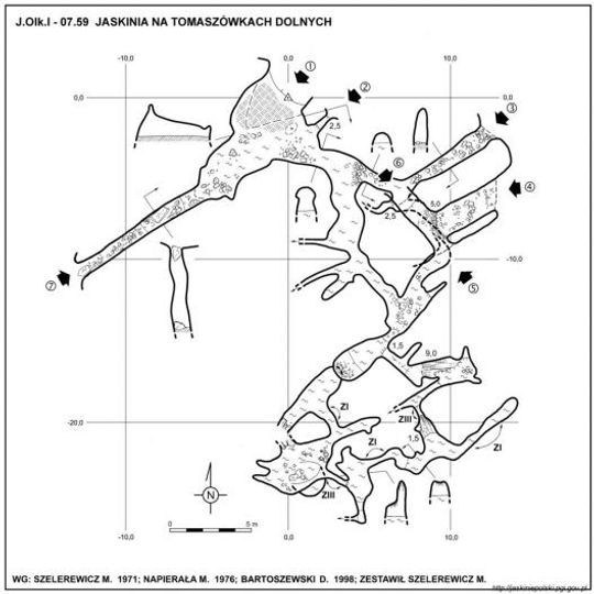 Jaskinia na Tomaszówkach Dolnych