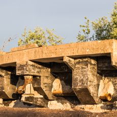 Restanten voormalige rioolwaterzuiveringsinstallatie Broek bij Joure