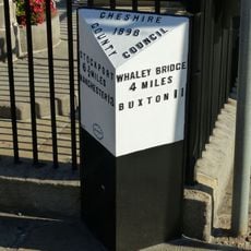 The Milestone At West Corner Of The Fountain