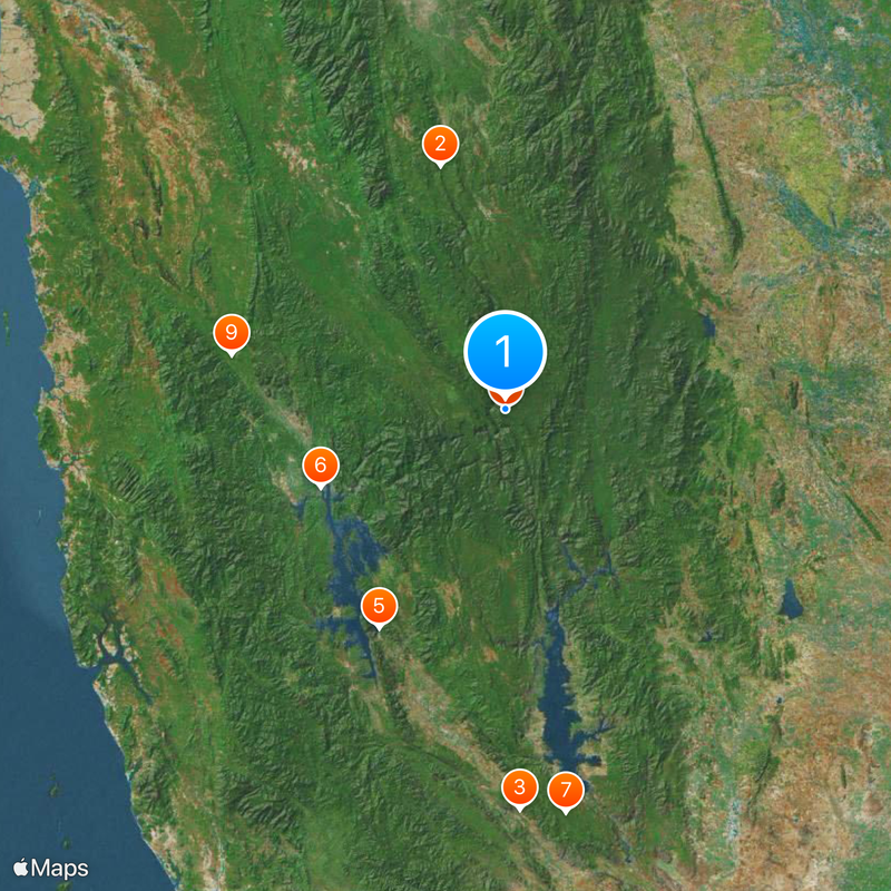 Thungyai Naresuan Wildlife Sanctuary Mapa