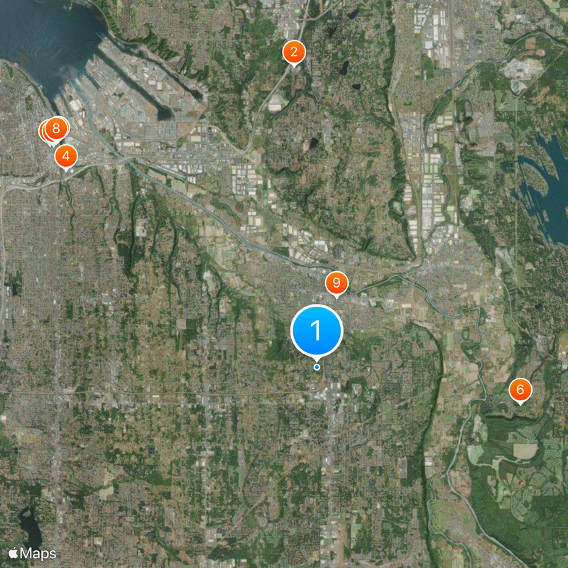 Washington's 9th congressional district Map