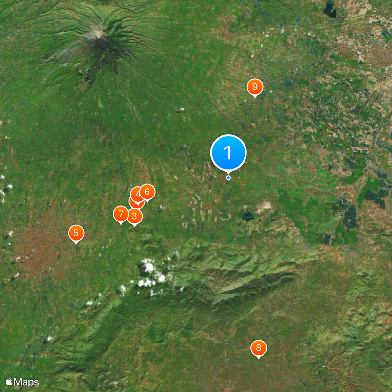Klaten railway station Map