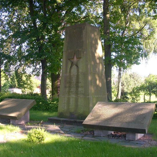 Soviet war memorial Bluno