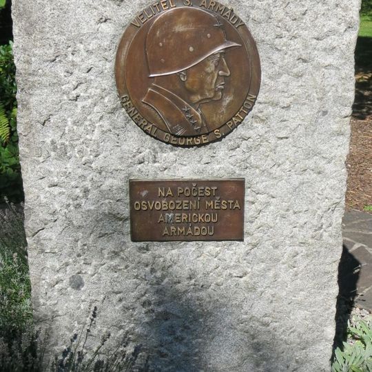 Pomník osvobození v Mariánských Lázních