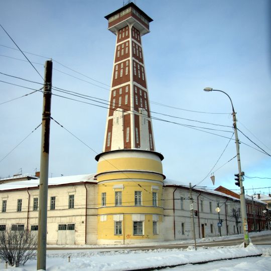 Fire lookout tower in Rybinsk