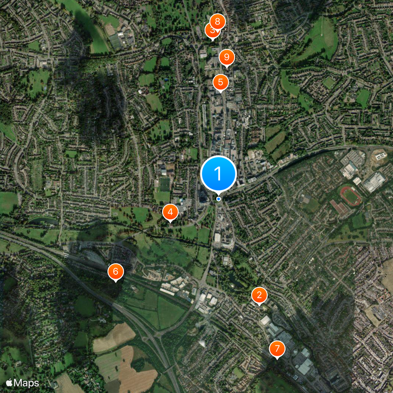 Magic Roundabout Map