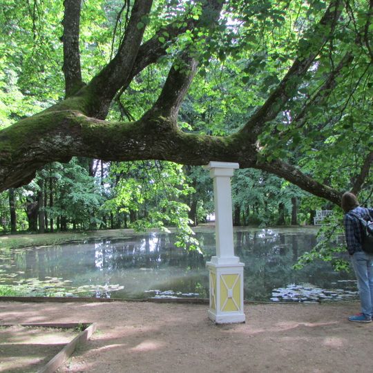 Парк с прудом