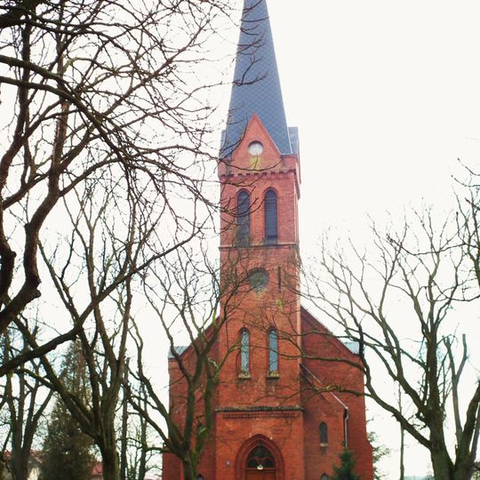 Saint Andrew Bobola church in Gębice