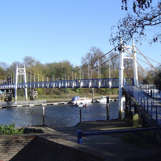 Passerelles de l'écluse de Teddington