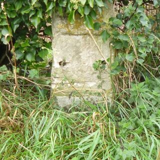 Milestone Approximately 60 Metres South Of Bustard Hotel