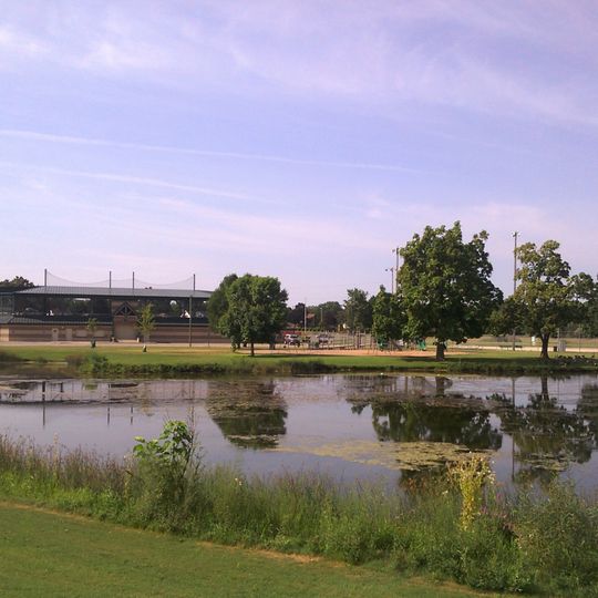 Lamar Park pond