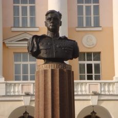 Monument to Mikhail Odintsov in Yekaterinburg