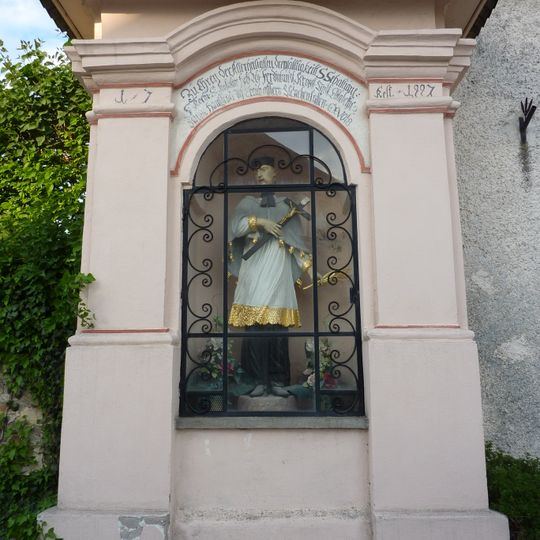 Kapellenbildstock hl. Johannes Nepomuk-Kapelle
