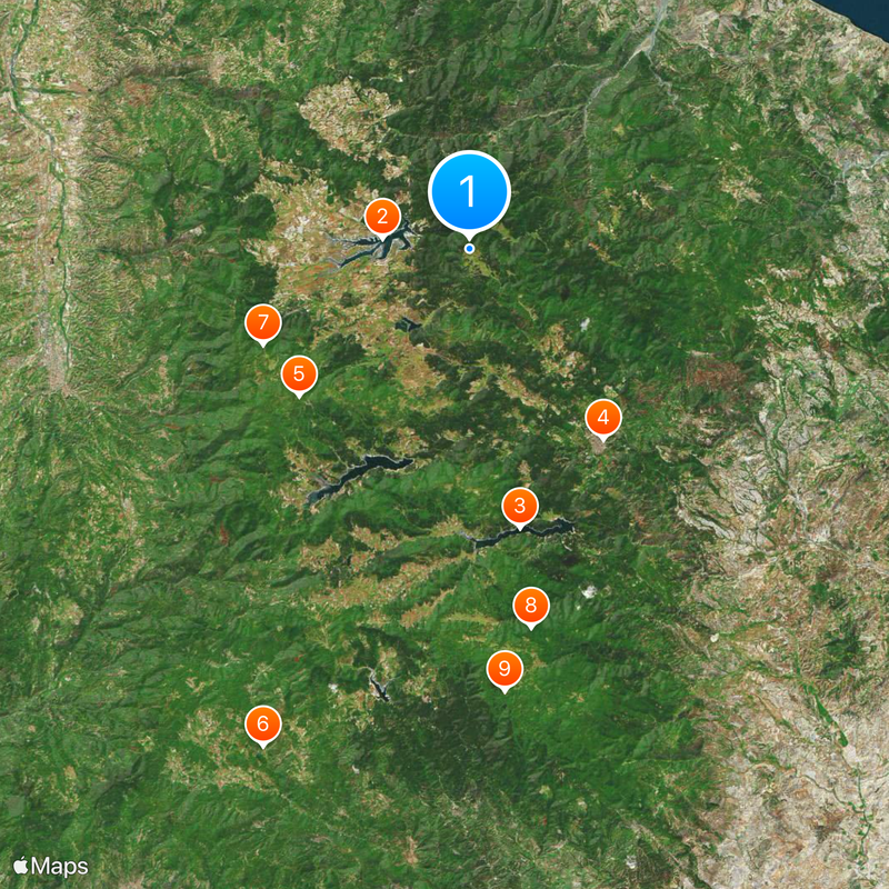 Sila National Park Map