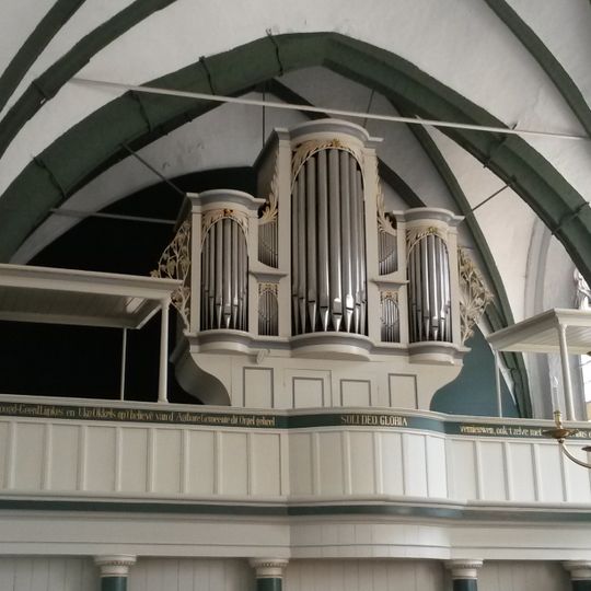 Orgel der Larrelter Kirche