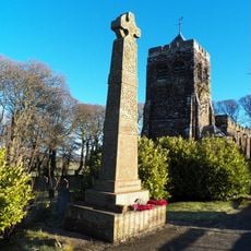 War Memorial in St Michael's Churchyard to East of Lych Gate