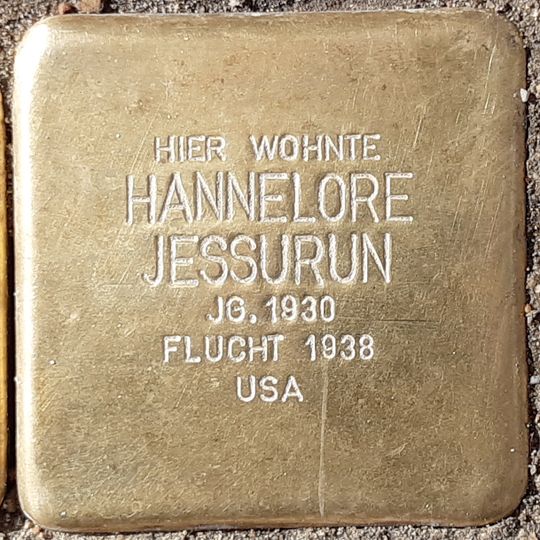 Stolperstein für Hannelore Jessurun