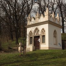Gothic Revival pavilion at Klamovka