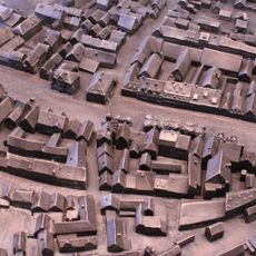 Miniaturstadt-Relief