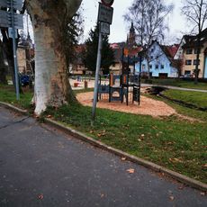 Wasserspielplatz im Badgarten