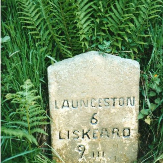 Milestone 450 Metres To North Of Trewithey