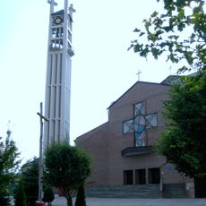 Holy Cross church in Łapy