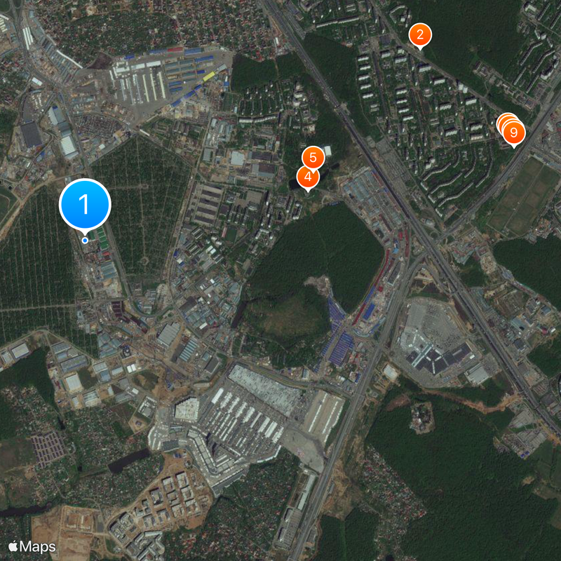 Khovanskoye Cemetery Map