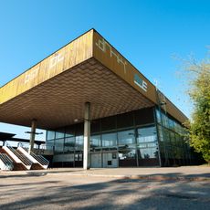 Budynek dworca kolejowego w Mościcach