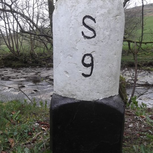 Milestone On South Side Of Road Approximately 50 Metres South West Of Cowgill Bridge
