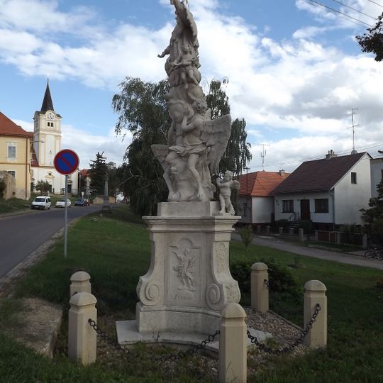 Statue of John of Nepomuk in Šatov