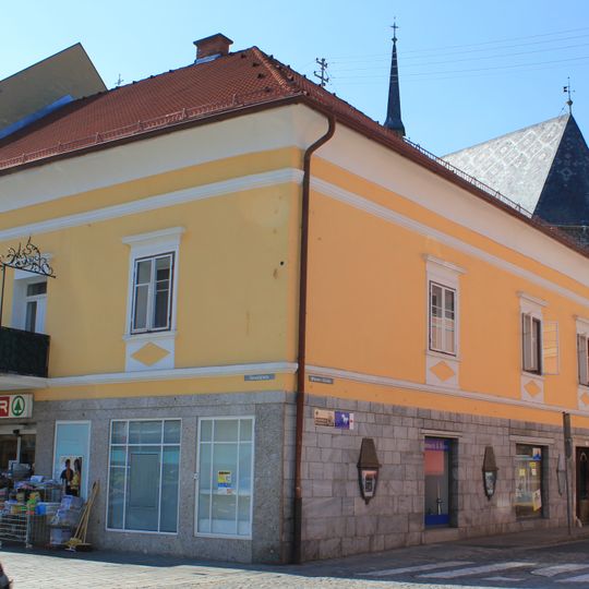 Wohn- und Geschäftshaus, Wiener Strasse 1, Friesach